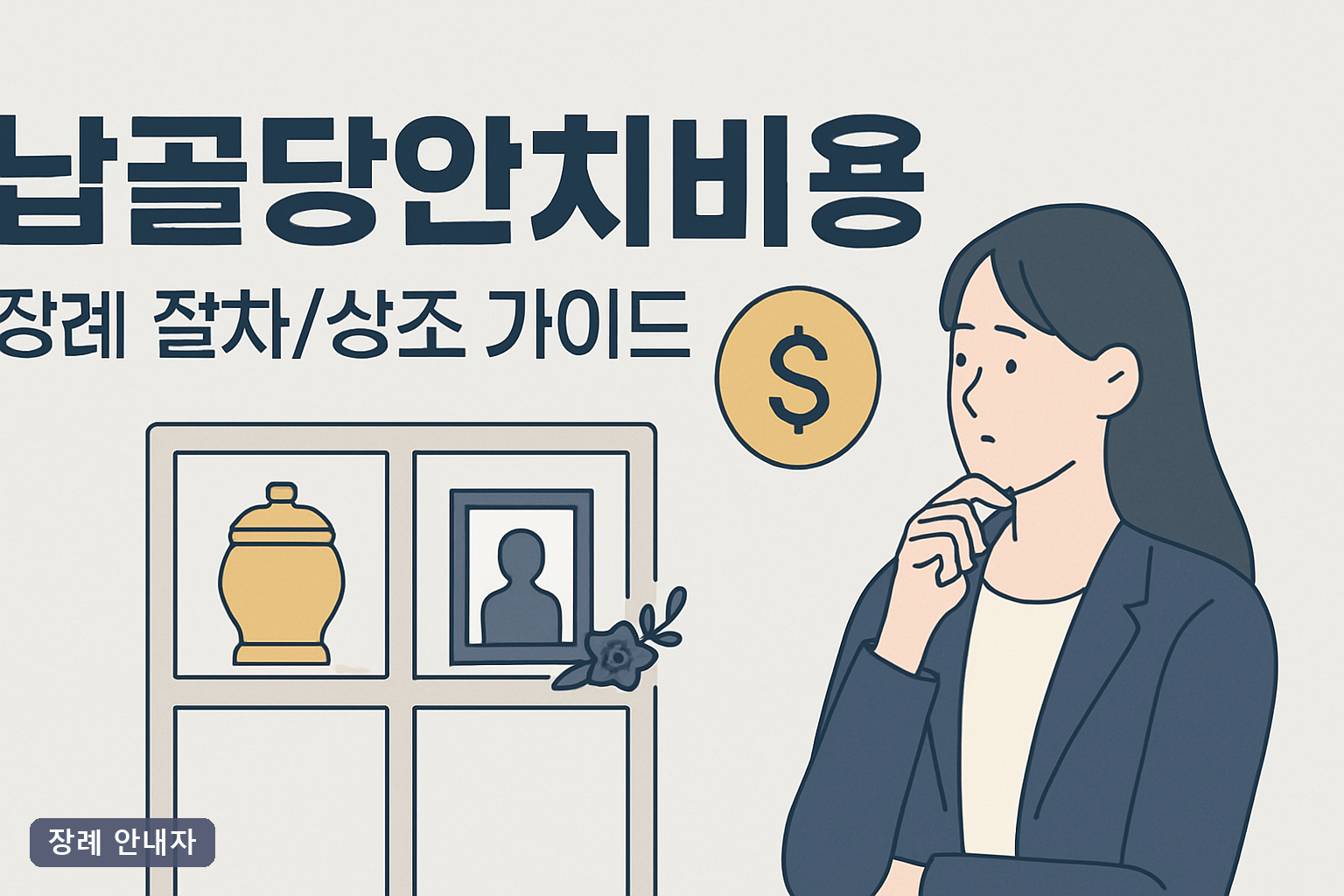 납골당안치비용 2026 실비 총정리
