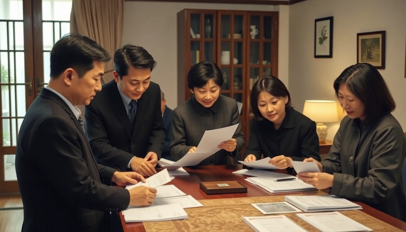 장례식 당일 비상 연락망 구성법