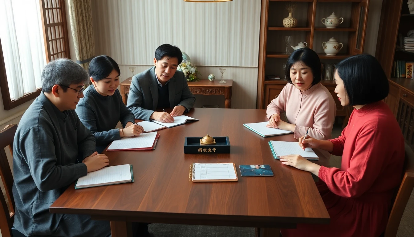 장례식 상주 교대 근무표 작성법