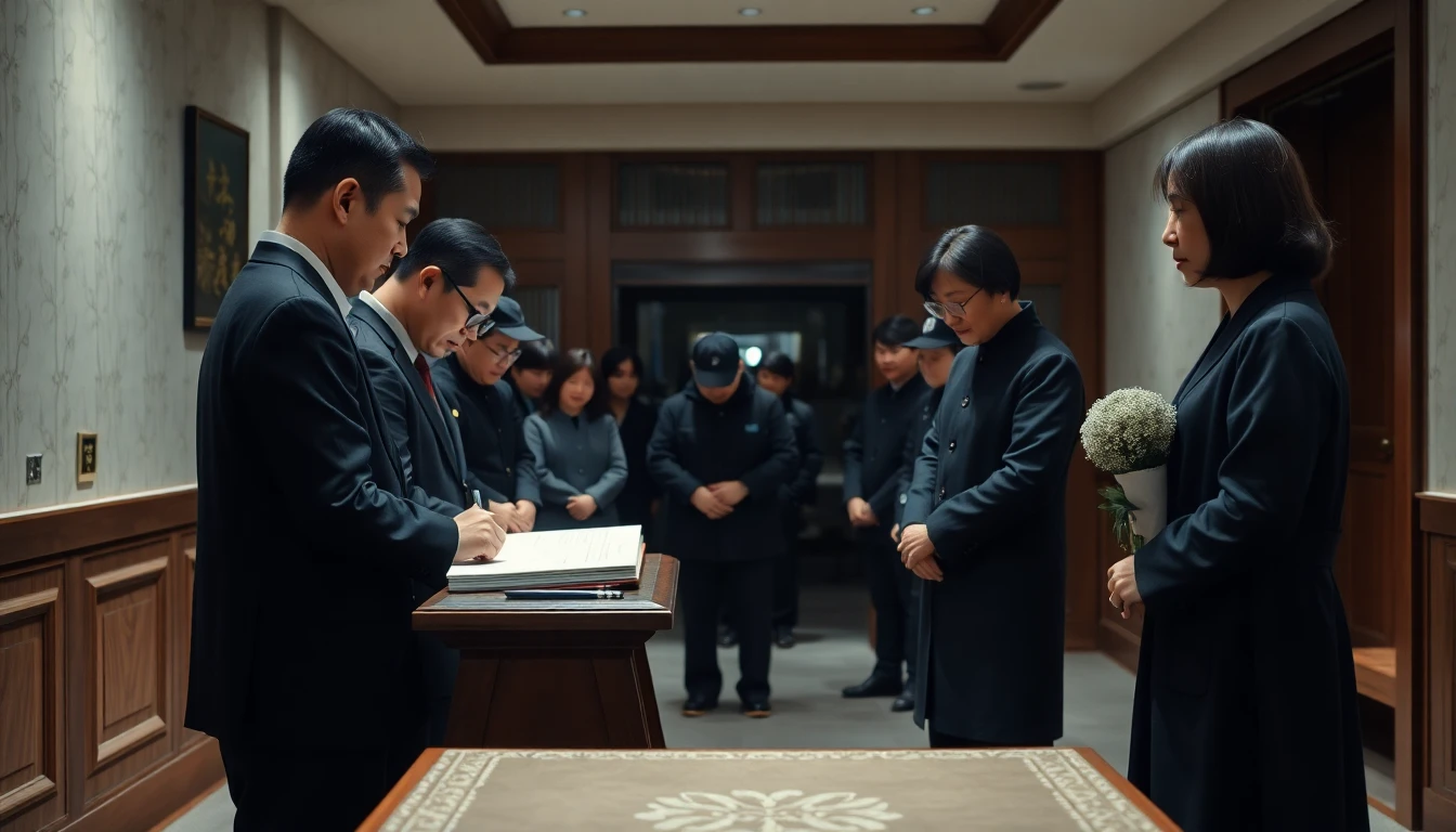 장례식 참석자 명부 작성과 관리 완벽 가이드