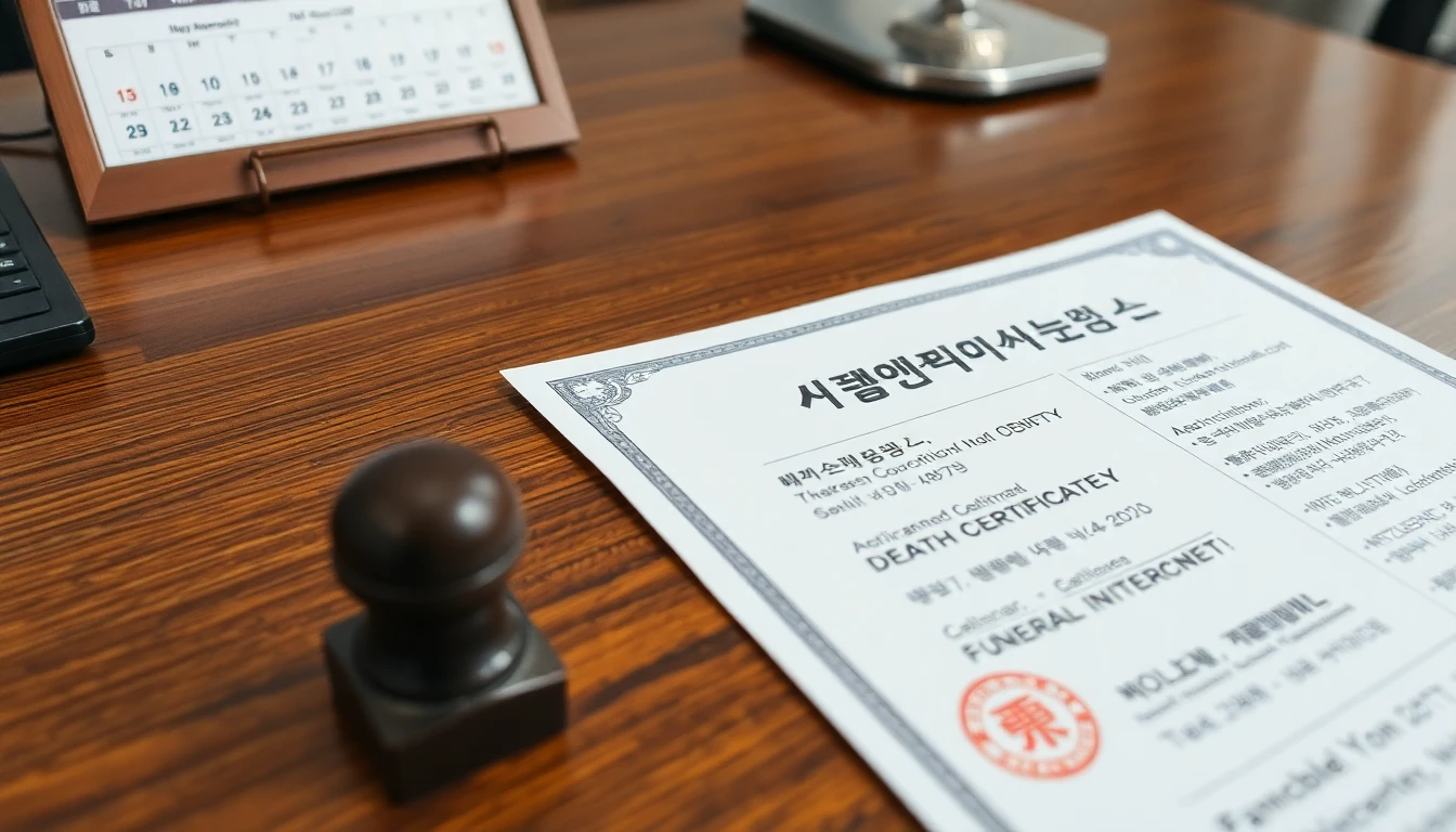 장례식 법정 신고 기한과 벌금 처리 완벽 가이드 2026