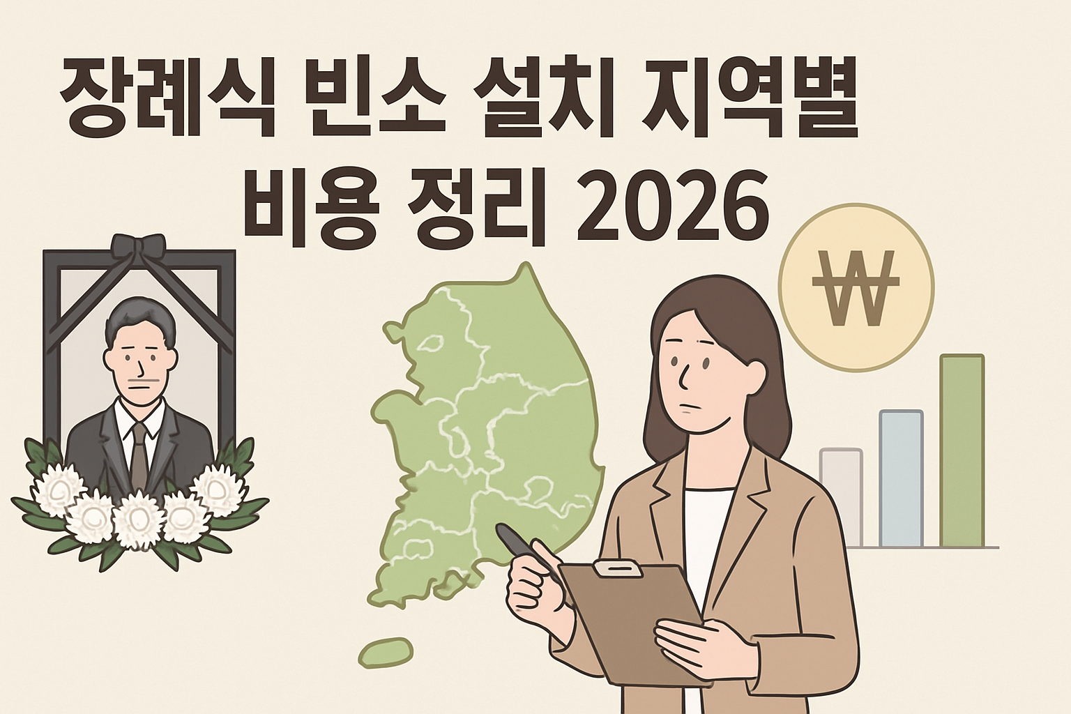 장례식 빈소 설치 지역별 비용 정리 2026