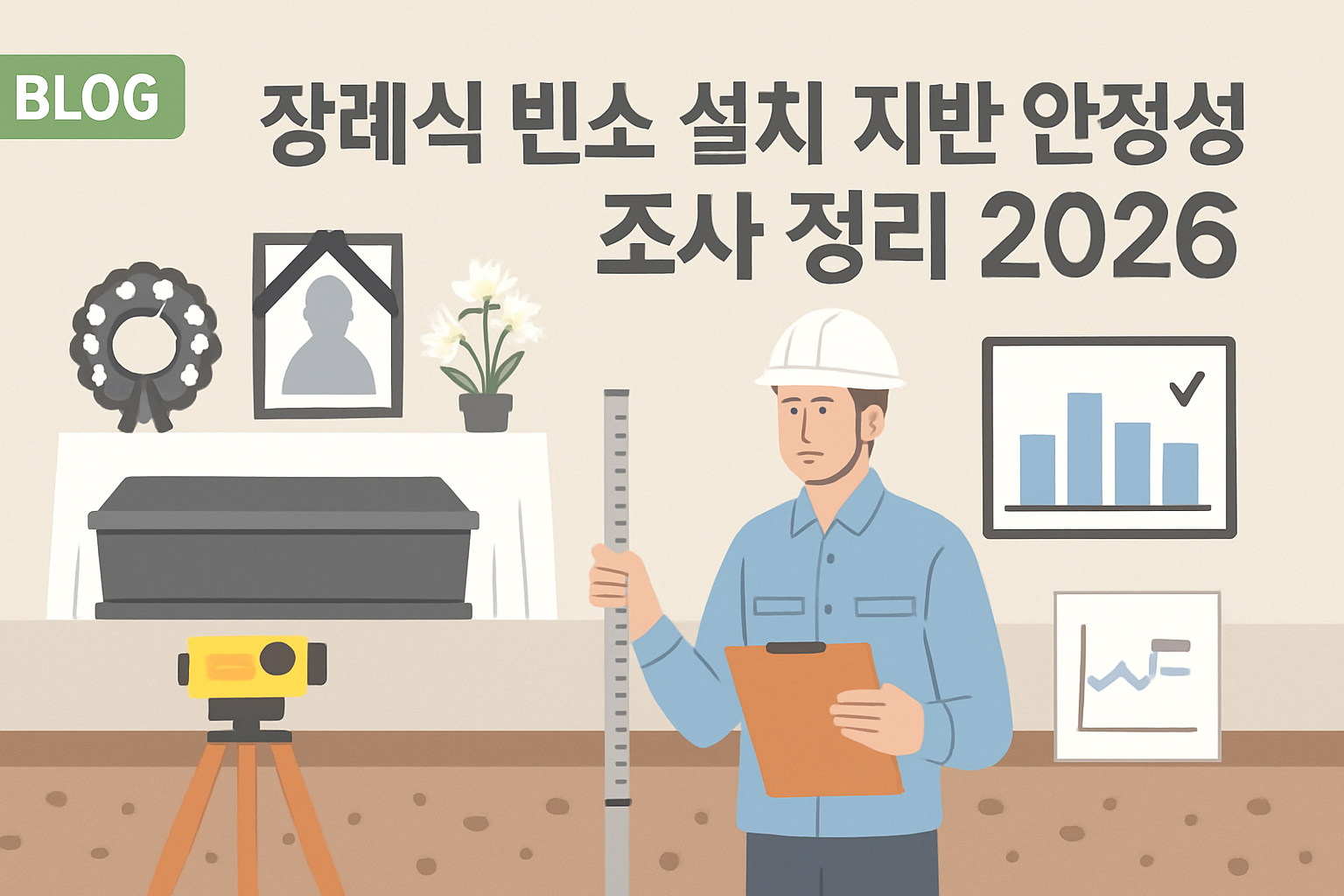 장례식 빈소 설치 지반 안정성 조사 정리 2026