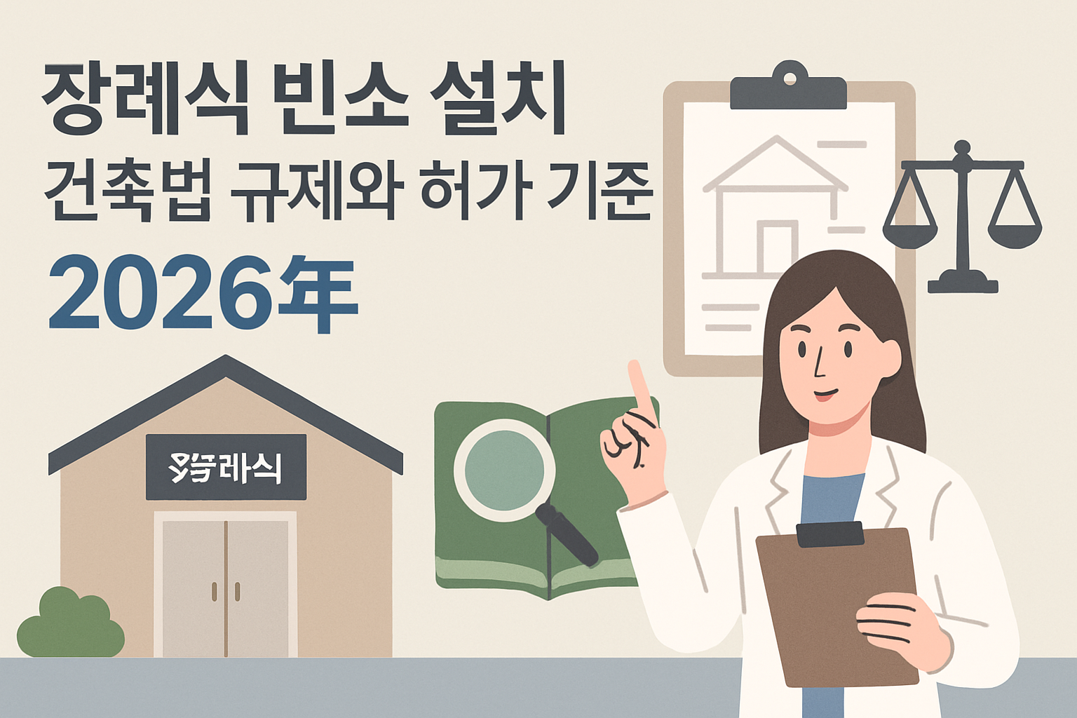 장례식 빈소 설치 건축법 규제와 허가 기준 2026
