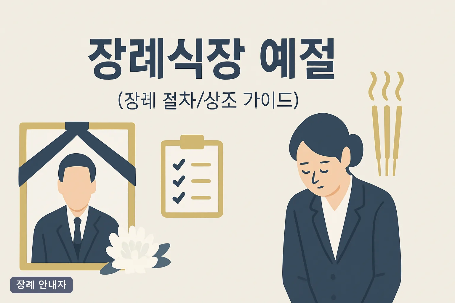장례식장 예절 총정리 2026: 조문 복장부터 부의금 봉투 쓰는 법까지 실수 없는 순서**