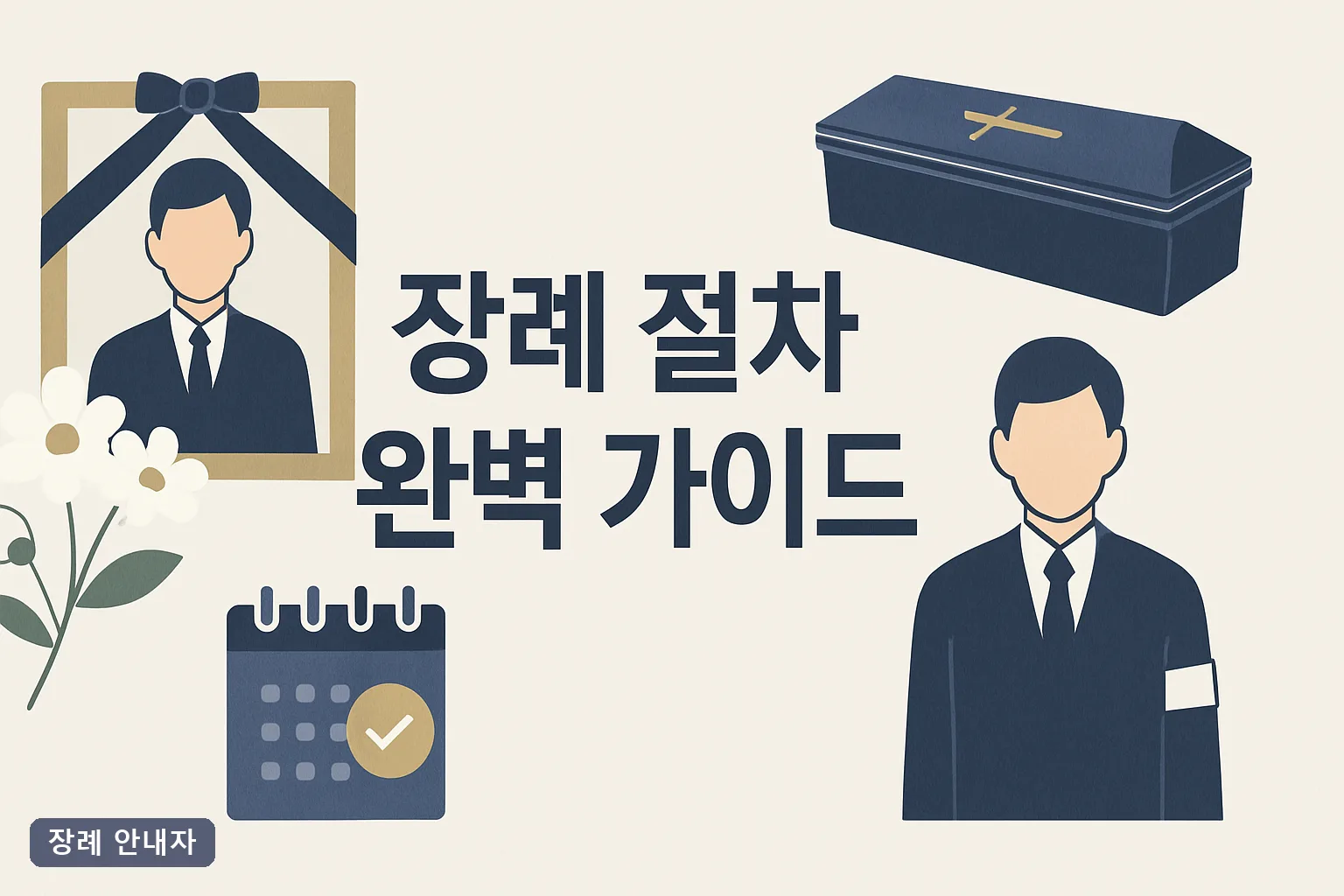 장례 절차 완벽 가이드 2026 최신｜임종 직후 4시간부터 삼우제·상속까지 3일장 총정리