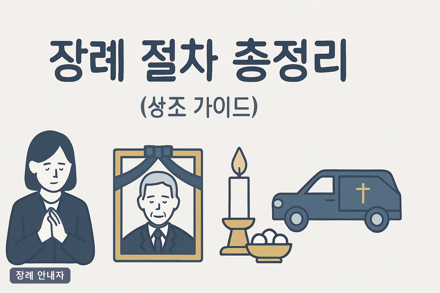 장례 절차 총정리 2026: 임종 직후 6시간부터 삼우제·사망신고까지 3일장 9단계 전 과정