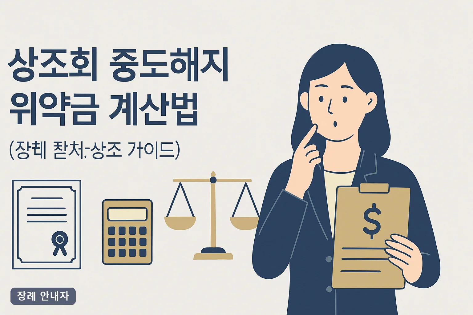 상조회 중도해지 위약금 계산법 2026｜해약환급금 공식·회차별 환급률표·3영업일 환급 절차 총정리