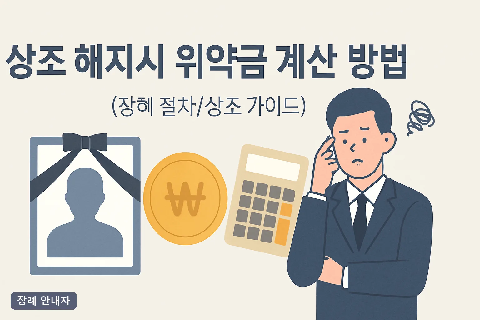 상조 해지시 위약금 계산 방법 2026｜해약환급금 공식·회차별 환급률표·환급 기한 총정리