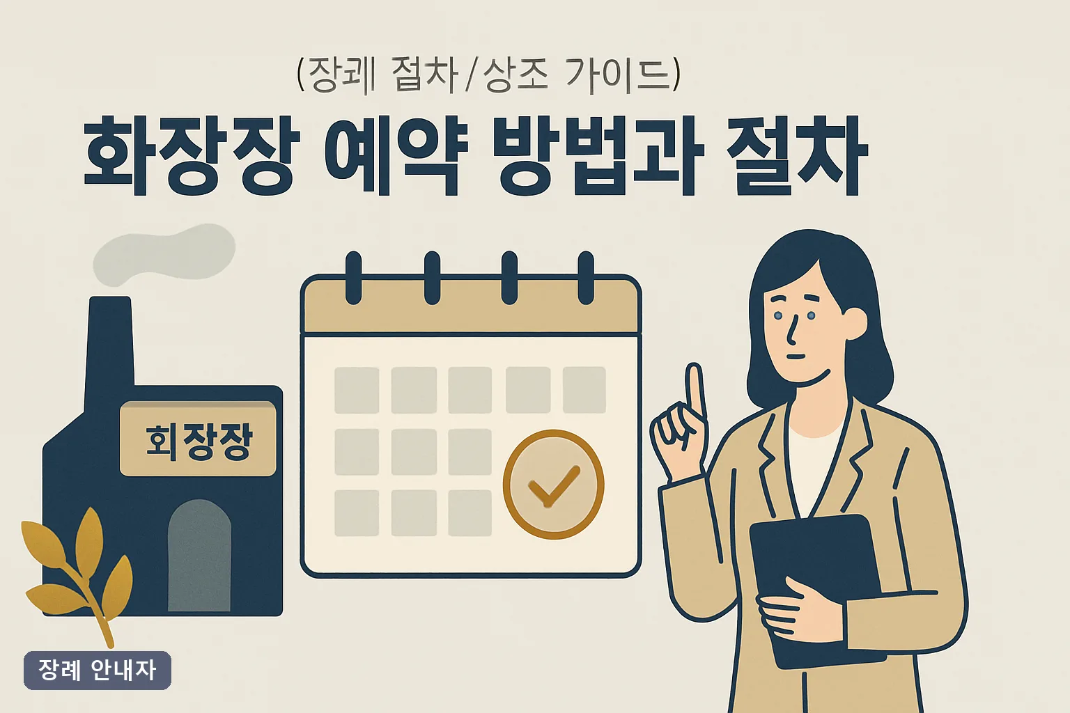 화장장 예약 방법과 절차 2026 총정리｜e하늘 통합예약 5단계와 관내·관외 비용 차이