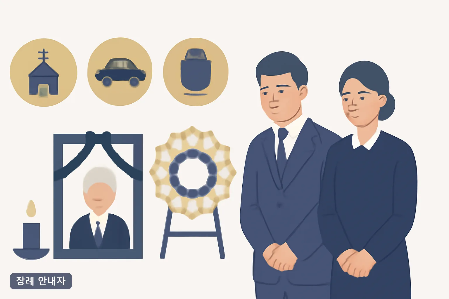 장례 절차 총정리 2026｜임종 30분부터 49재까지 16단계 순서와 실제 비용 1,380만원 내역